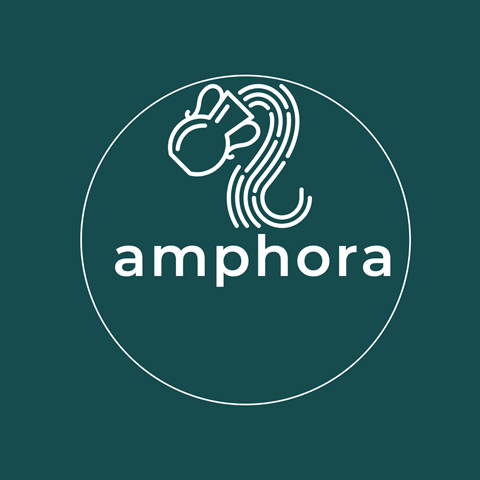 a logo for a company called amphora