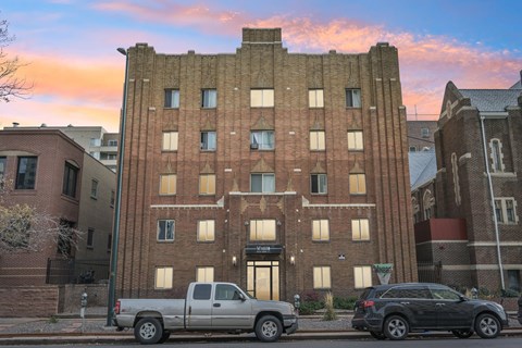 the building in which the apartment is located
