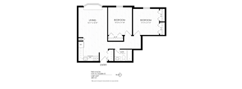 The Mason 2x1 floor plan