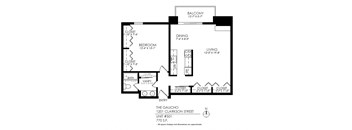 The Gaucho 1 Bedroom Apartments in Denver, CO