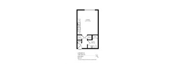 a floor plan of a 2100 sq ft roommates
