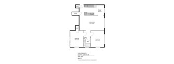 A floor plan of a apartment at 1269 N. Logan St.