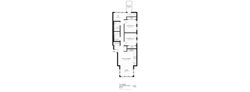 A floor plan of a house with labeled rooms such as "Kitchen", "Dining", and "Living Room".