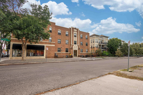 the building in which the apartment is located