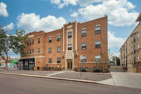 the building in which the apartment is located