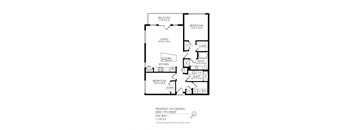 a floor plan of a house with an open floor plan