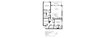 a floor plan of a house with an open floor plan