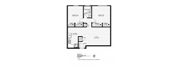 2 Bedroom Floorplan