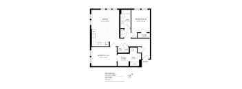 income restricted 2 bedroom for rent in Denver