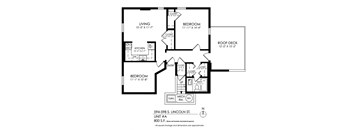 a floor plan of a house with an open floor plan