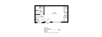 a floor plan of a 2100 sq ft home showing the floor plan for