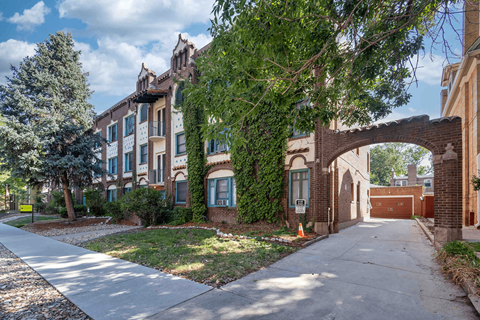 the building in which the apartment is located