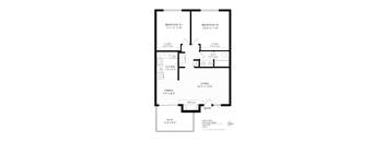 Pearl Nines 2 Bedroom Floor Plan