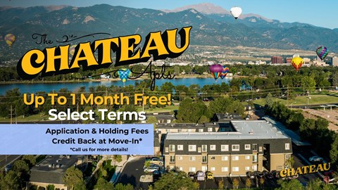 the chateau up to 1 month free select terms  application  holding fees