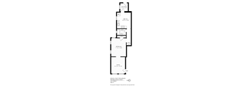 A black and white image of a floor plan for a building.