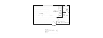 studio floor plan