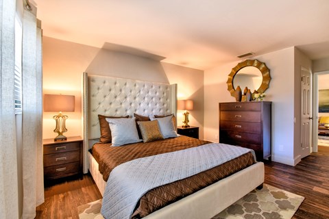Master bedroom/King size bed