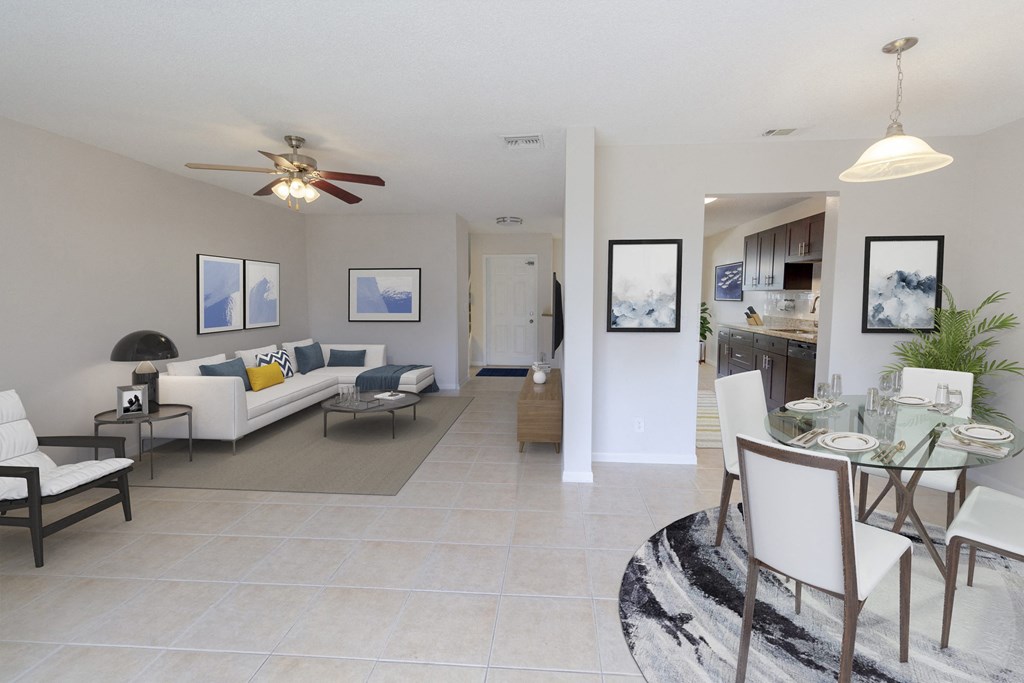 TH  Living Room and Dining Room Photo