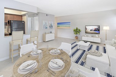 Dining Table With Living Room