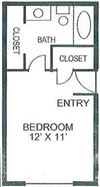 Pinon Trails Apartments Caspian floor plan Pinon Trails Apartments Caspian floor plan at Cantera Apartments, El Paso
