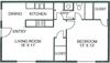 Pinon Trails Apartments palomino floor plan Pinon Trails Apartments palomino floor plan at Cantera Apartments, El Paso, Texas