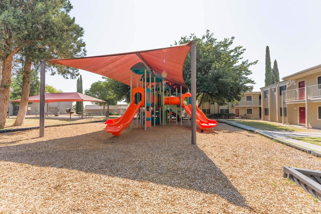 a playground at Cantera apartments in El Paso, tx