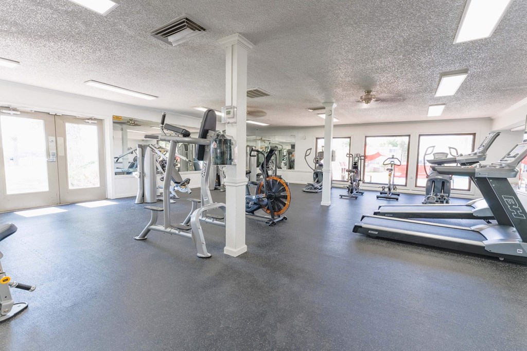 our gym is equipped with a variety of cardio equipment  at Cantera Apartments, El Paso TX 79935