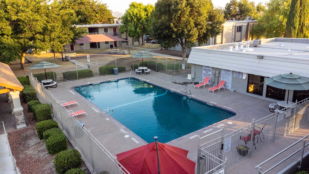 a swimming pool  at Cantera Apartments, El Paso TX 79935