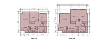 a floor plan of a room