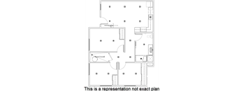 a drawing of a floor plan of a building