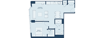1 Bedroom 14a