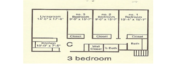 3 bedroom
