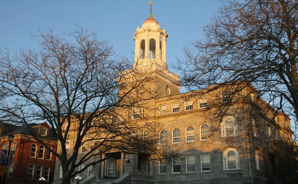 City Hall Across the Street