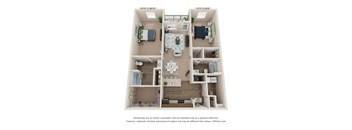 Floor Plan 2 bed 2 bath at Ardmore at the Trail, Indian Trail, 28079