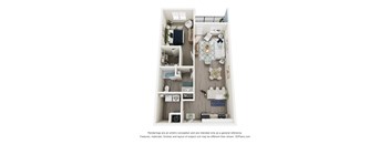 The Belmont Floorplan at Ardmore at Prosperity, Knoxville, TN