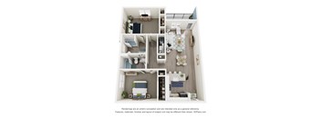 The Ashcroft Floorplan at Ardmore at Prosperity, Knoxville