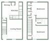 Two Bedroom Townhome
