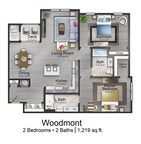 Woodmont | 2BD
