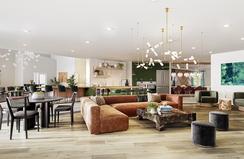 Stunning resident lounge.