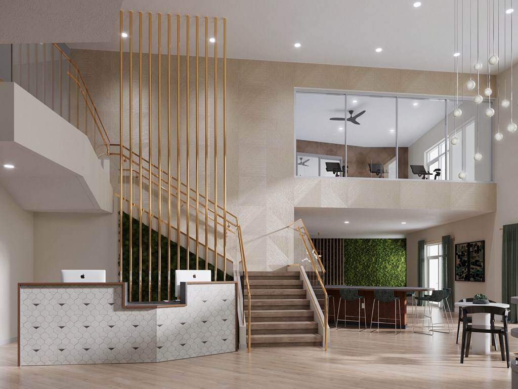 Luxury leasing office with award winning management team.