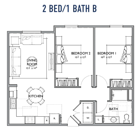 Two Bedroom - B