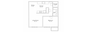 1 Bedroom B