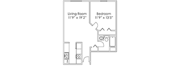 1 Bedroom C