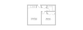 1 Bedroom A