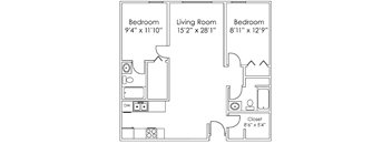 2 Bedroom A