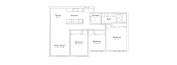 3 Bedroom A
