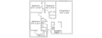 3 Bedroom A