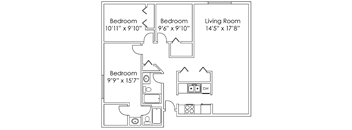 3 Bedroom B