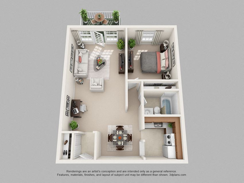 One Bedroom Large