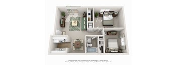 2 Bedroom 1 Bathroom